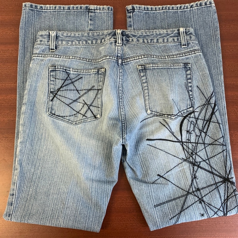 Armani Exchange Mid-rise Bootcut 100% Cotton - Picture 4 of 8